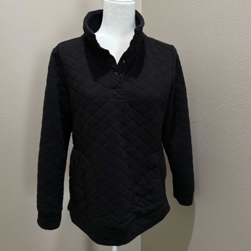 MODERN CANVAS | WOMENS QUILTED PULLOVER SIZE MED
